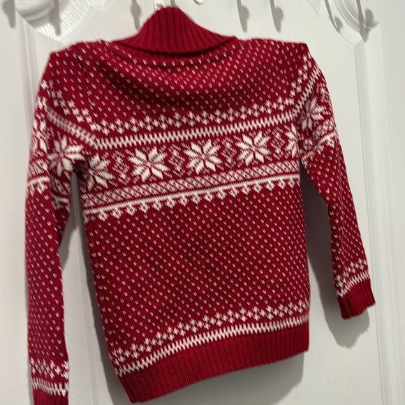 Tahari winter Nordic print sweater for kids - Picture 3 of 5